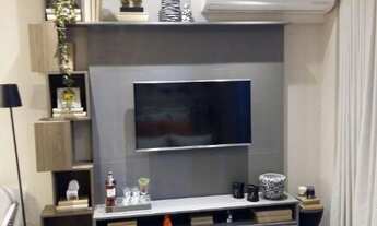 Imagem 3: O Apartamento possui 79 metros quadrados 2 dormitórios 1 suíte, sala, cozinha, área de ser