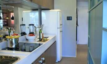 Imagem 7: Brand Pensilvânia - A cobertura duplex possui 63 metros quadrados, na parte inferior temos