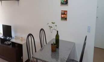 Imagem 4: Apartamento com 38 metros com 1 dormitório com armário, corredor com armário, sala, banhei