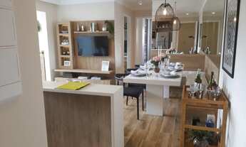 Imagem 2: Apartamento inteiro decorado, com 63 metros, 2 dormitórios, sendo 1 suíte, 1 vaga