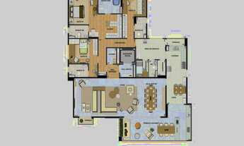 Imagem 4: Apartamento Alto Padrão à venda - 246 metros quadrados, 3 suítes, 4 vagas, com depósito pr