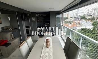 Imagem 2: Apartamento reformado com 3 suítes (1 master) à venda, 140 metros e 2 vagas - Ipiranga, Sã