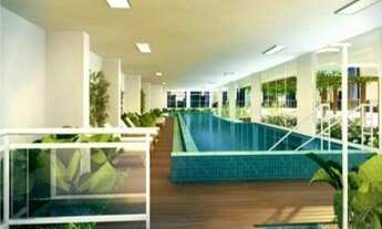 Imagem 4: Apartamento com 45 metros quadrados com 1 dormitório, sala para 2 ambientes, ampla varanda