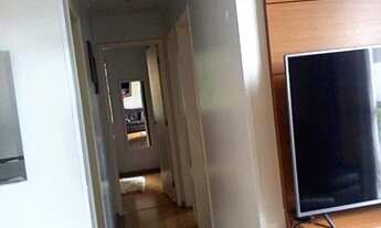 Imagem 3: Apartamento com 61 metros, 3 dormitórios com armários sendo 1 suíte, sala com varanda, coz