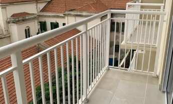 Imagem 7: Hum Liberdade !Studio com 28 metros, sala com varanda e cozinha