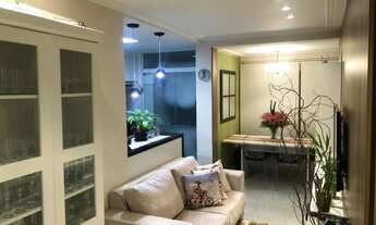 Imagem 2: Apartamento com 49 metros com 1 dormitório com armários e ar condicionado, 1 banheiro, coz