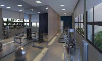 Imagem 6: O apartamento possui 73 metros quadrados com 2 dormitórios 1 suíte, sala, cozinha, área de