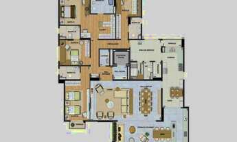 Imagem 3: Apartamento Alto Padrão à venda - 246 metros quadrados, 3 suítes, 4 vagas, com depósito pr