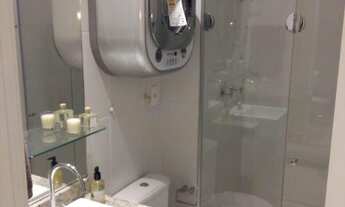 Imagem 5: O Apartamento possui 79 metros quadrados 2 dormitórios 1 suíte, sala, cozinha, área de ser