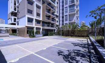 Imagem 4: O apartamento possui 55 metros quadrados com 2 dormitórios 1 suíte, área de serviço, terra