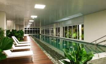 Imagem 3: Apartamento com 45 metros quadrados com 1 dormitório, sala para 2 ambientes, ampla varanda