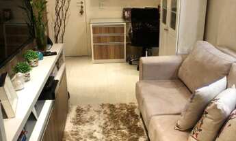 Imagem 3: Apartamento com 49 metros com 1 dormitório com armários e ar condicionado, 1 banheiro, coz