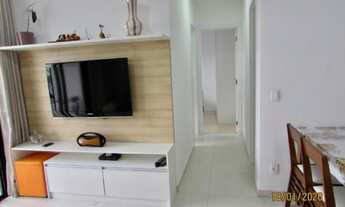 Imagem 4: O apartamento possui 62 metros quadrados, 2 dormitórios , sala, cozinha, banheiro e área