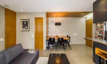 Imagem 3: Residencial Edge, O apartamento possui 65 metros quadrados, 2 dormitórios, sala com 2 ambi