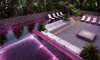 Imagem 7: O Studio possui 38 metros quadrados com 1 dormitório