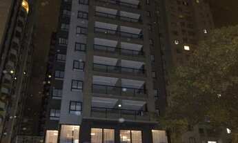 Imagem 3: O Studio possui 38 metros quadrados com 1 dormitório