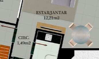Imagem 4: Apartamento de 2 quartos com suíte no Centro de Guarapari-ES: 73,45 m² de área e lazer com