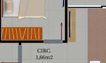 Imagem 6: Apartamento de 2 quartos com suíte no Centro de Guarapari-ES: 73,45 m² de área e lazer com