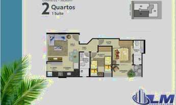 Imagem 6: Oportunidade: Apartamento à venda na Praia do Morro, Guarapari-ES - 2 quartos, 1 suíte, 2