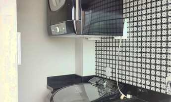 Imagem 6: Apartamento amplo, semi mobiliado com 89,85 m² privativos a venda no Floresta, suite com c