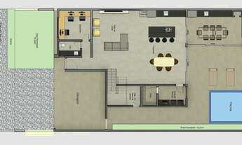 Imagem 5: CASA COM 4 DORMITÓRIOS À VENDA, 311 M² POR R$ 2.320.000,00 - SANTORINI RESIDENCIAL CLUB