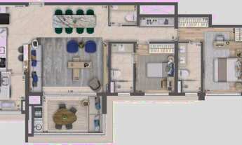 Imagem 7: APARTAMENTO RESIDENCIAL À VENDA, CAMPO BELO, SÃO PAULO - AP0875