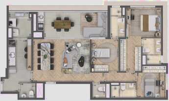 Imagem 4: APARTAMENTO RESIDENCIAL À VENDA, CAMPO BELO, SÃO PAULO - AP0880