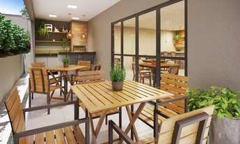 Imagem 4: APARTAMENTO COM 2 DORMITÓRIOS À VENDA, 49 M² POR R$ 363.060,00 - MANSÕES SANTO ANTÔNIO - C