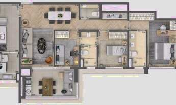 Imagem 3: APARTAMENTO RESIDENCIAL À VENDA, CAMPO BELO, SÃO PAULO - AP0870