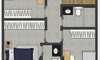 Imagem 2: CASA COM 3 DORMITÓRIOS À VENDA, 134 M² POR R$ 950.000,00 - CENTRO - HOLAMBRA/SP