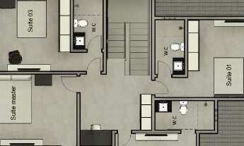 Imagem 5: CASA COM 4 DORMITÓRIOS À VENDA, 308 M² POR R$ 2.300.000,00 - SANTORINI RESIDENCIAL CLUB