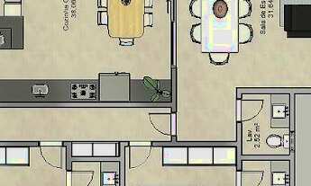 Imagem 2: CASA COM 3 DORMITÓRIOS À VENDA, 204 M² POR R$ 1.590.000,00 - PARQUE BRASIL 500 - PAULÍNIA