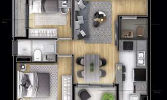 Imagem 3: APARTAMENTO RESIDENCIAL À VENDA, TAQUARAL, CAMPINAS - AP0740