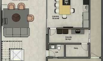 Imagem 3: CASA COM 4 DORMITÓRIOS À VENDA, 300 M² POR R$ 2.340.000,00 - SANTORINI RESIDENCIAL CLUB