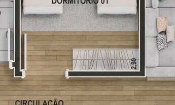 Imagem 6: APARTAMENTO À VENDA, 43 M² POR R$ 220.000,00 - JARDIM IBIRAPUERA - CAMPINAS/SP