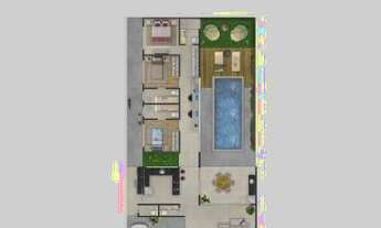 Imagem 3: CASA COM 3 DORMITÓRIOS À VENDA, 165 M² POR R$ 1.897.056,00 - RESIDENCIAL SAINTE HELENE - C