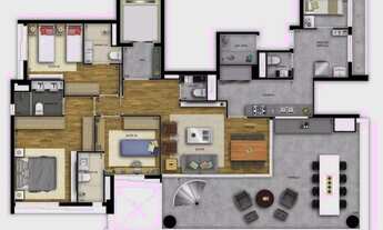 Imagem 3: APARTAMENTO RESIDENCIAL À VENDA, JARDIM VILA MARIANA, SÃO PAULO - AP0287