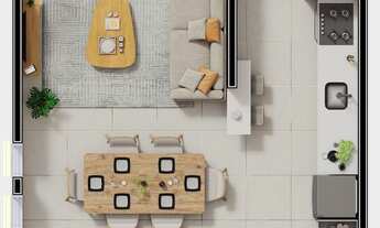 Imagem 3: CASA COM 2 DORMITÓRIOS À VENDA, 64 M² POR R$ 300.000,00 - CIDADE SATÉLITE ÍRIS - CAMPINAS