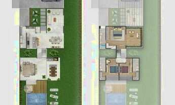 Imagem 3: CASA COM 3 DORMITÓRIOS À VENDA, 184 M² POR R$ 2.148.860,00 - RESIDENCIAL SAINTE HELENE - C