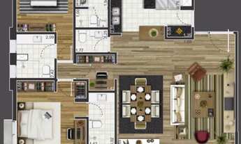 Imagem 5: APARTAMENTO RESIDENCIAL À VENDA, VILA PROGREDIOR, SÃO PAULO - AP1099