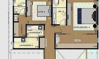 Imagem 5: CASA COM 5 DORMITÓRIOS À VENDA, 418 M² POR R$ 4.850.000 - CONDOMÍNIO VILLA BELLA FLORENÇA