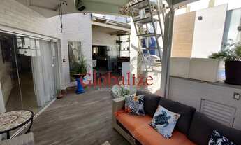 Imagem 7: Cobertura Duplex de CINEMA com vista mar totalmente reformada no bairro da Ponta da Praia