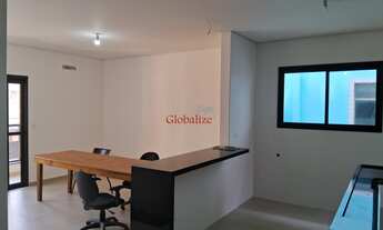 Imagem 5: Casa sobreposta alta em Santos no bairro da Aparecida com varanda de frente na sala, 2 suí