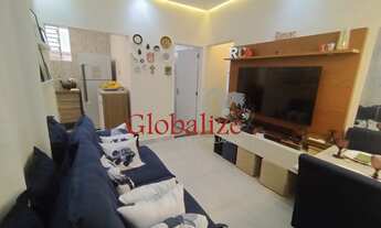 Imagem 3: Apartamento térreo, 2 dormitórios com suíte e porteira fechada no bairro do Embaré em Sant