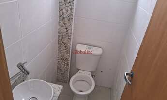 Imagem 5: Bela casa sobreposta duplex em Santos no bairro da Aparecida com 3 dormitórios, uma suíte