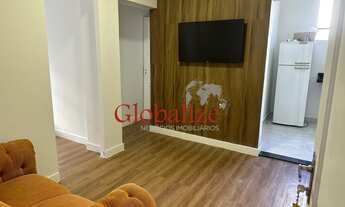 Imagem 3: Apartamento à venda com 55m², 2 quartos, 1 banheiro, vista mar por R$390.000,00 no Embaré