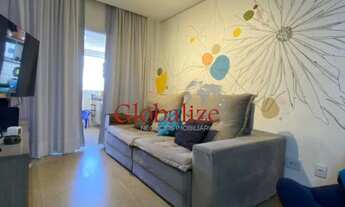 Imagem 1: Apartamento com 2 quartos e 1 suíte, Condomínio tipo clube na Ponta da Praia - Santos. Val