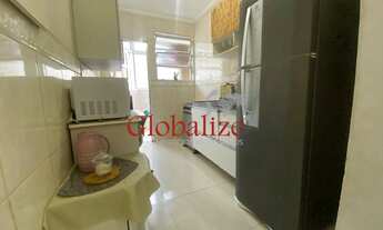 Imagem 5: Apartamento à Venda com 1 Dormitório e garagem demarcada no Marapé em Santos-SP por R$ 345