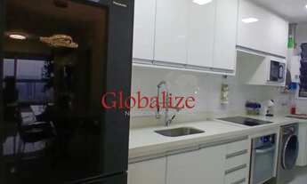 Imagem 7: Apartamento com 83m², 2 suítes, varanda com vista para o mar e para a cidade no Gonzaga em