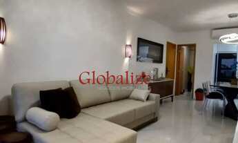 Imagem 4: Apartamento com 83m², 2 suítes, varanda com vista para o mar e para a cidade no Gonzaga em